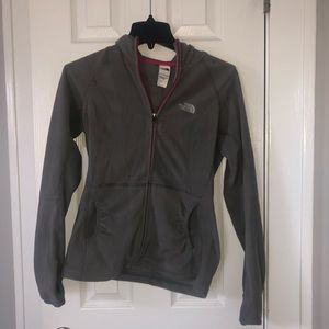 North face fleece zip up